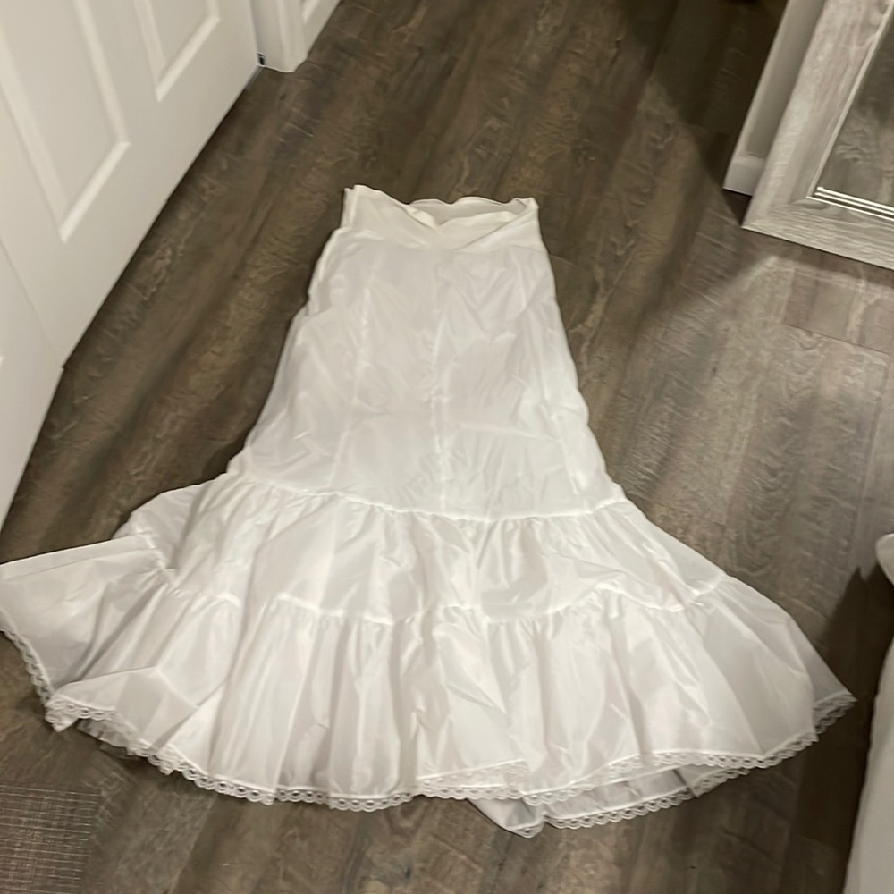 David’s Bridal Fit and Flare slip